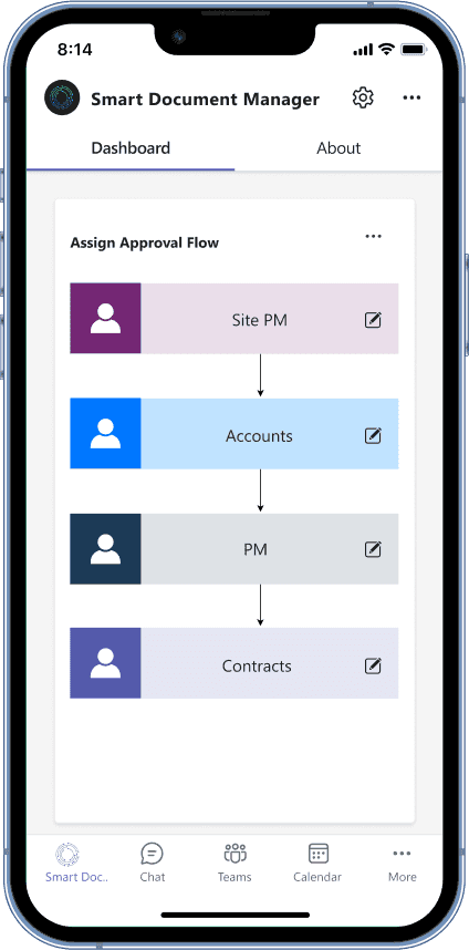 SMART DOCUMENT MANAGER ON MICROSOFT TEAMS 